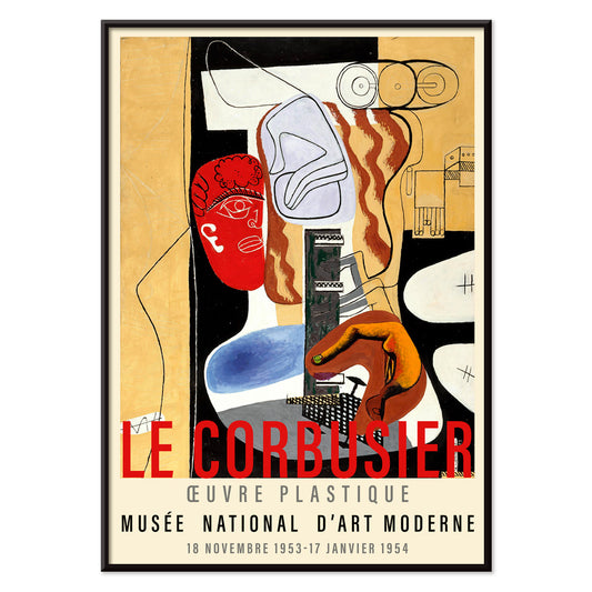 , with black aluminium frame on white background