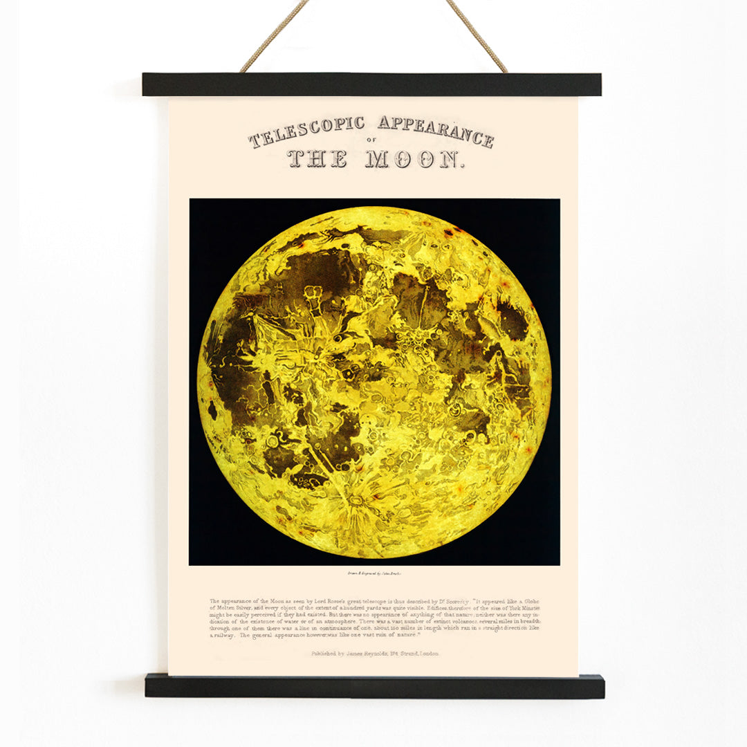 , with wooden magnetic frame on white background