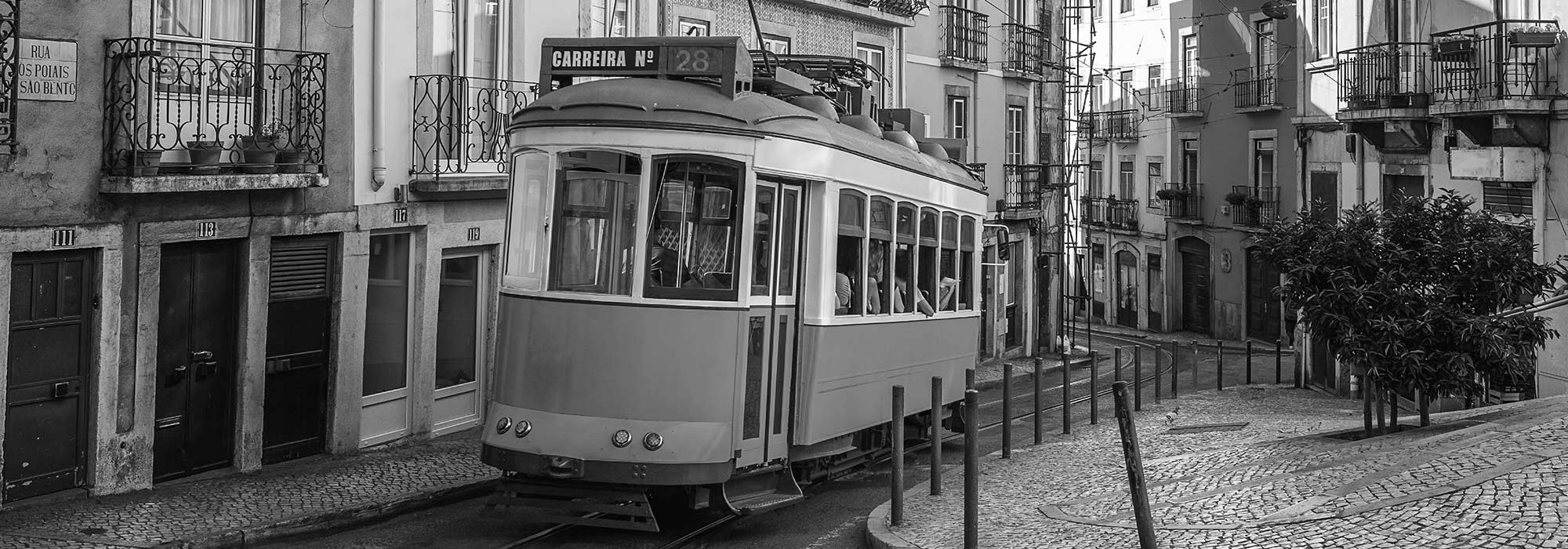 Lisbon poster featuring colorful cityscape and iconic landmarks, capturing the charm and beauty of Portugal’s capital