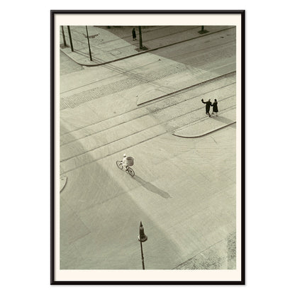 , with black aluminium frame on white background