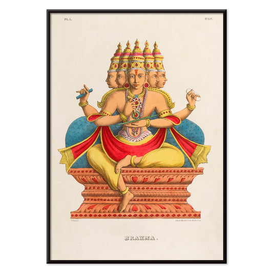 , with black aluminium frame on white background