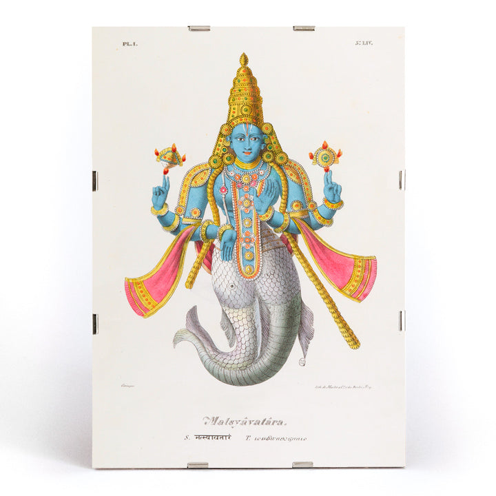 , framed and displayed in modern living room decor