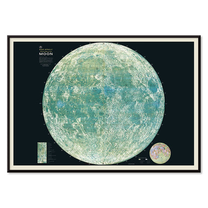 , with black aluminium frame on white background