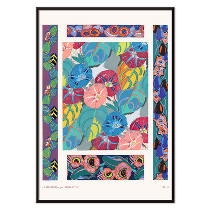 , with black aluminium frame on white background