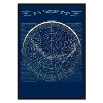 , with black aluminium frame on white background