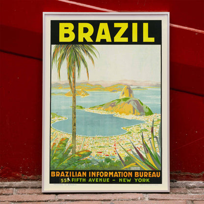 , framed and displayed in home decor