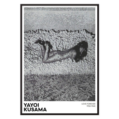 , with black aluminium frame on white background